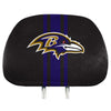 Baltimore Ravens Headrest Covers Full Printed Style - Team Promark