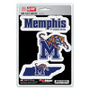 Memphis Tigers Decal Die Cut Team 3 Pack - Team Promark