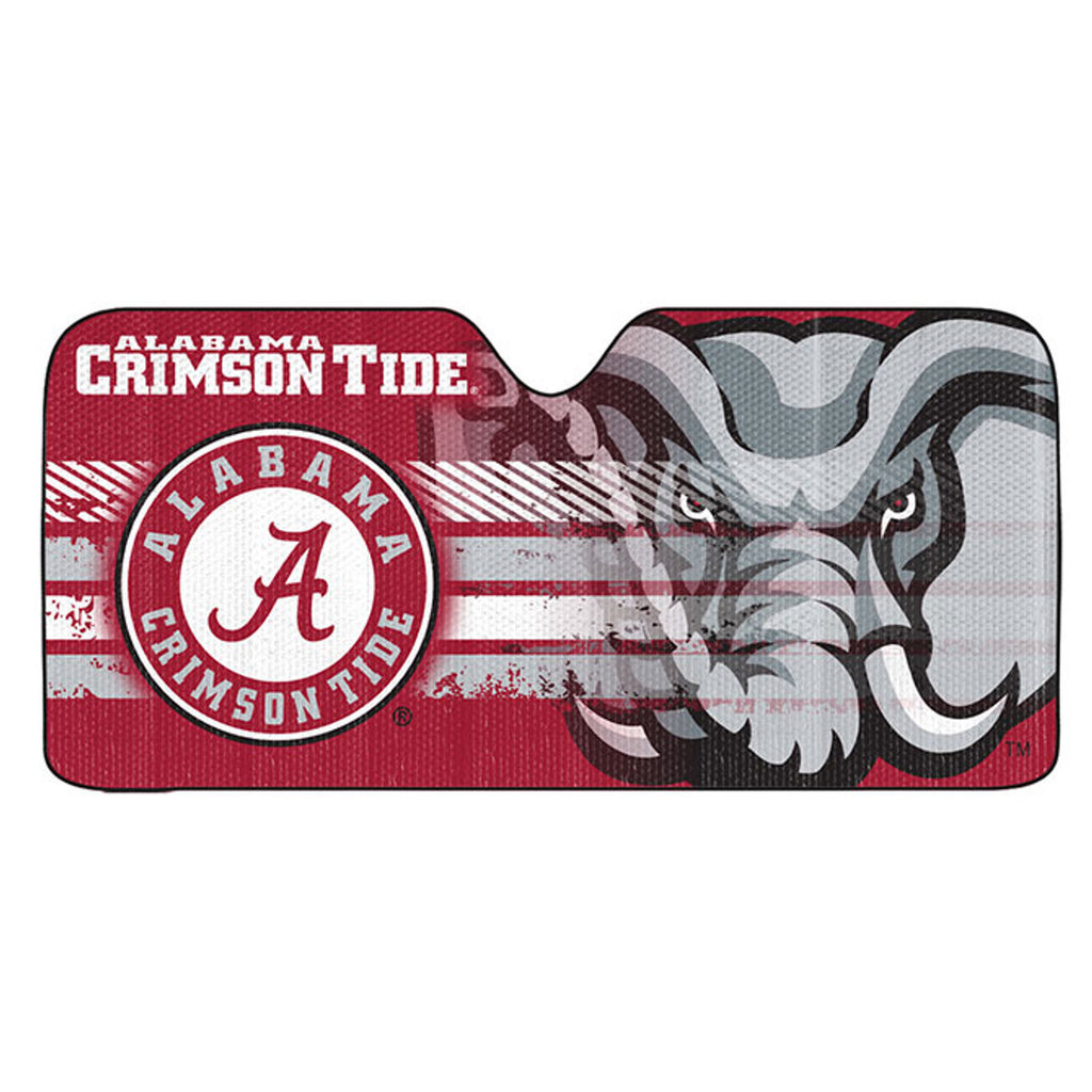 Alabama Crimson Tide Auto Sun Shade 59x27 - 2