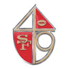 San Francisco 49ers Auto Emblem Color Alternate Logo - Team Promark
