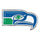 Seattle Seahawks Auto Emblem Color Alternate Logo -