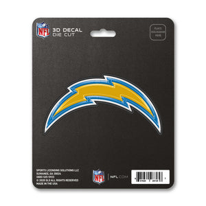Los Angeles Chargers Decal 5x8 Die Cut 3D Logo Design - Fan Mats