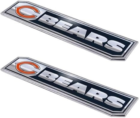 Chicago Bears Auto Emblem Truck Edition 2 Pack - Logo Brands