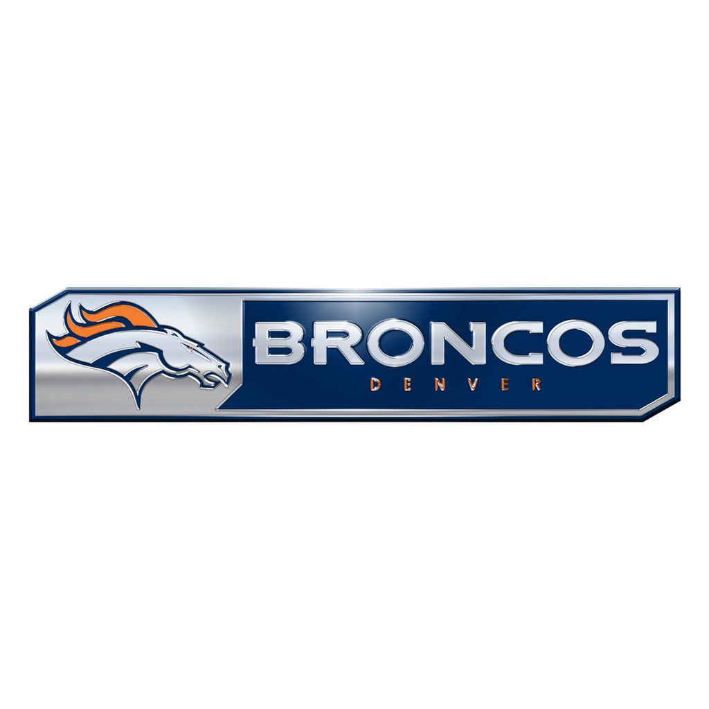 Denver Broncos Auto Emblem Truck Edition 2 Pack - Team Promark