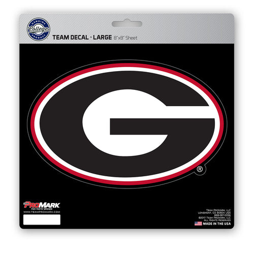 Georgia Bulldogs Decal 8x8 Die Cut - Team Promark