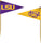 LSU Tigers Toothpicks 36 Piece Pennant Style FanPicks -