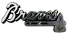 Atlanta Braves Auto Emblem - Silver - Team Promark