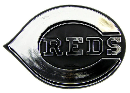 Cincinnati Reds Auto Emblem - Silver - Special Order - Team Promark