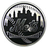 New York Mets Auto Emblem - Silver - Team Promark
