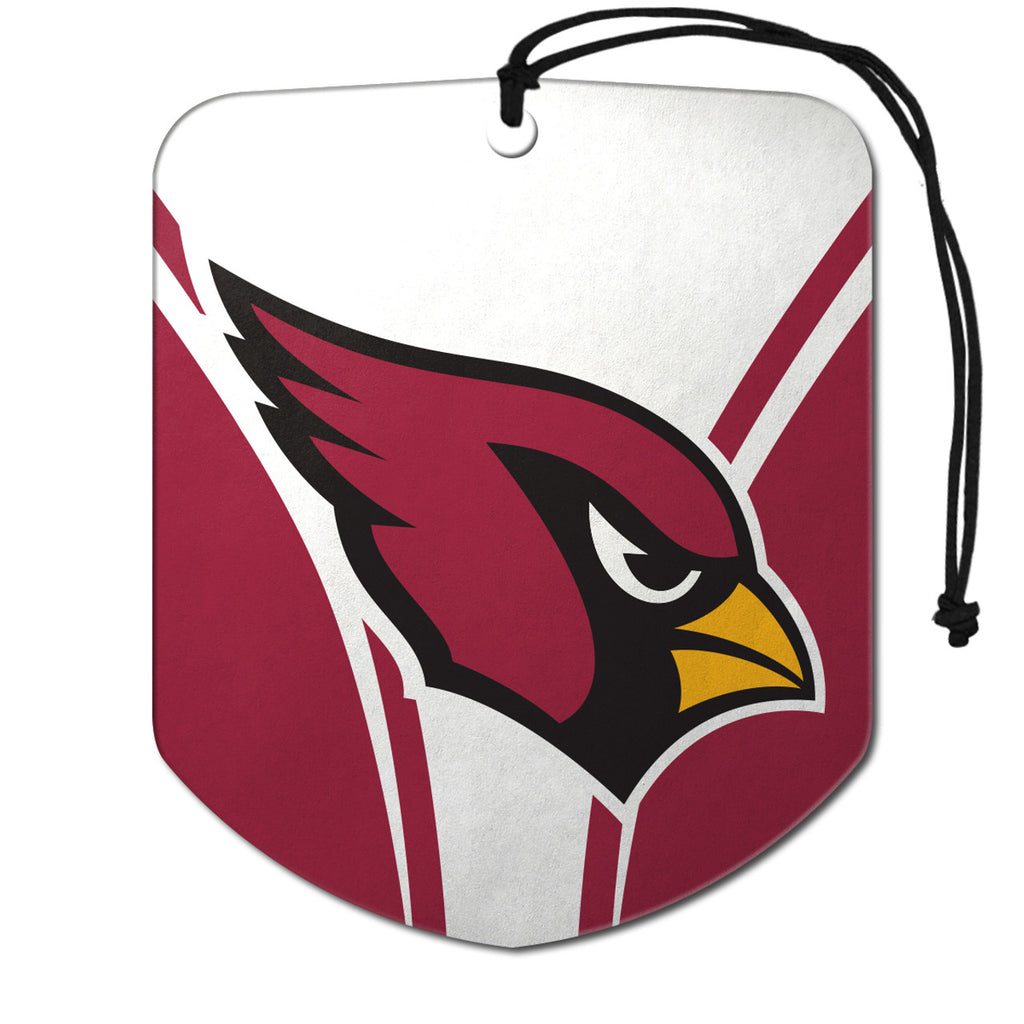 Arizona Cardinals Air Freshener Shield Design 2 Pack - Team Promark