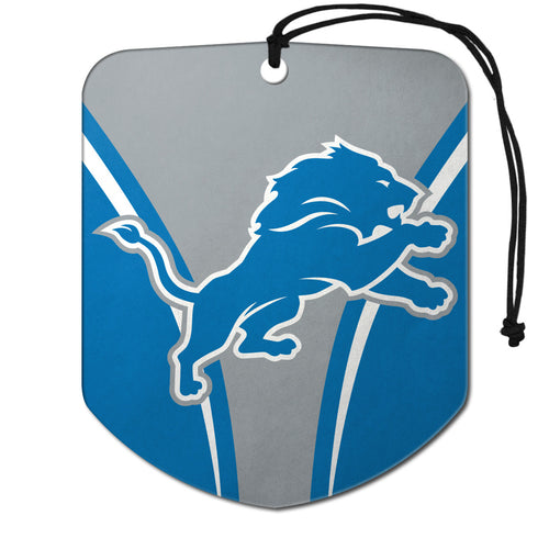 Detroit Lions Air Freshener Shield Design 2 Pack - 10