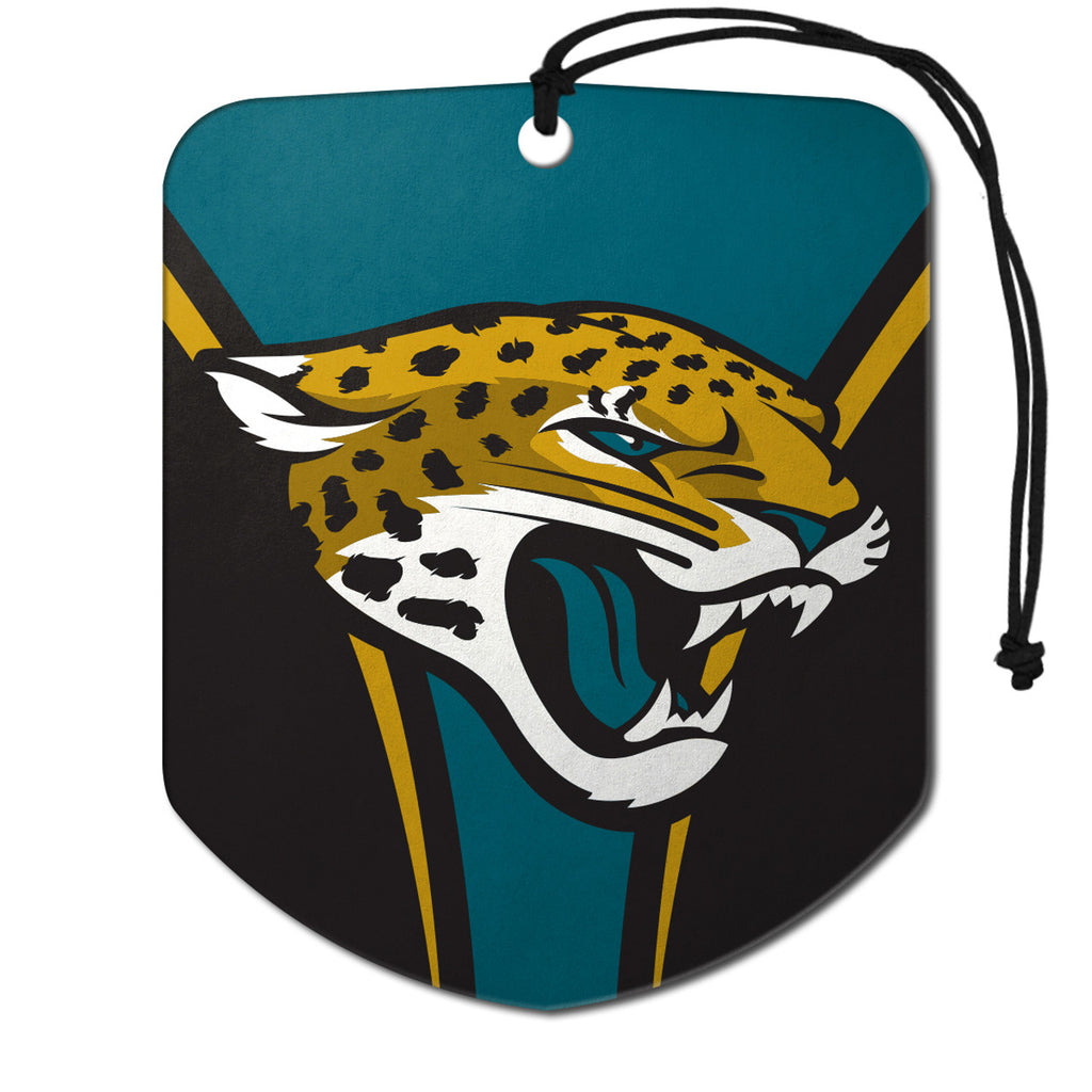 Jacksonville Jaguars Air Freshener Shield Design 2 Pack - Team Promark