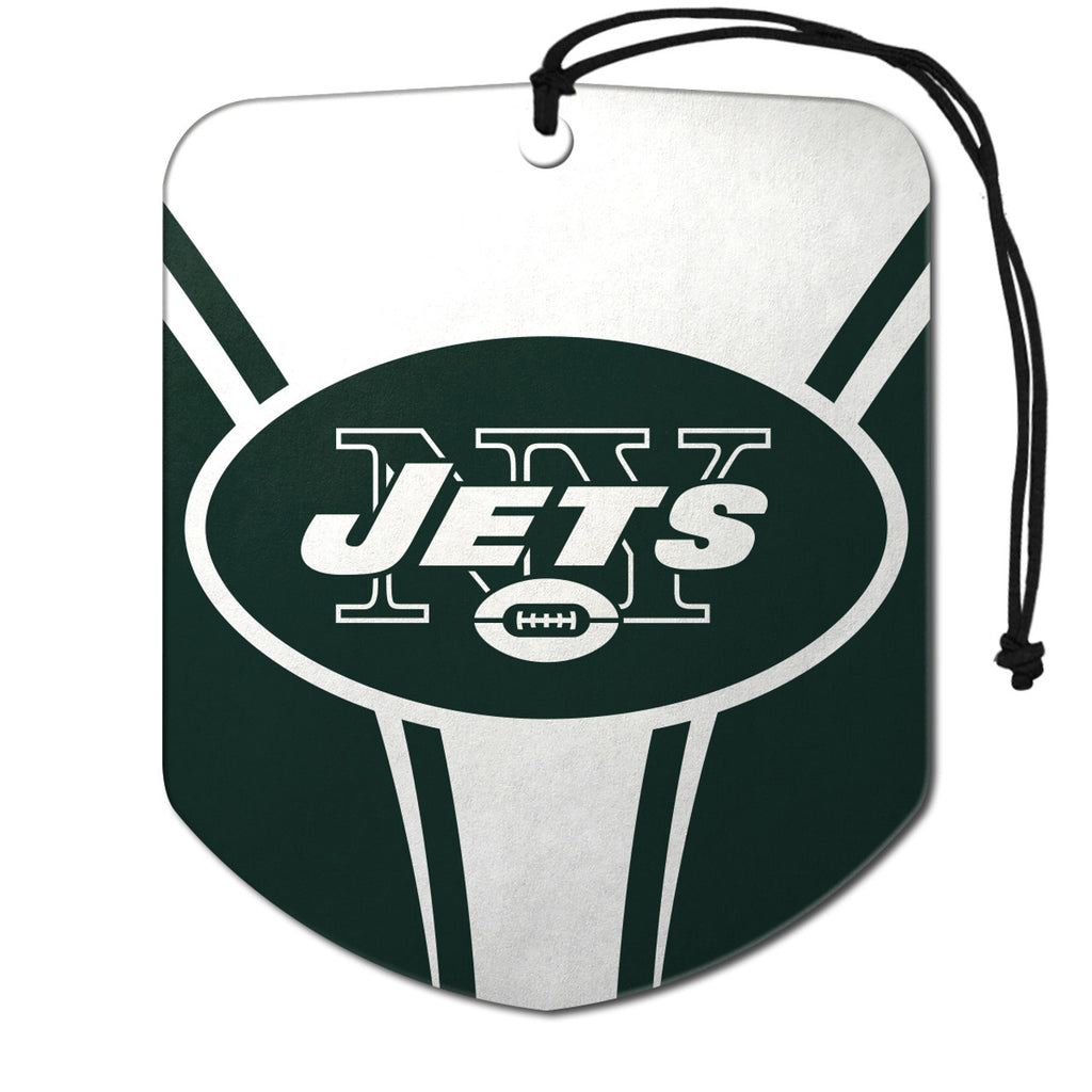 New York Jets Air Freshener Shield Design 2 Pack - Team Promark
