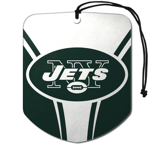 New York Jets Air Freshener Shield Design 2 Pack - 10