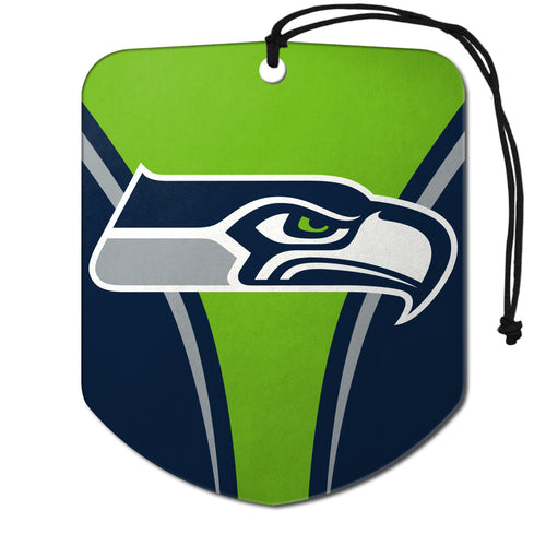 Seattle Seahawks Air Freshener Shield Design 2 Pack - 10