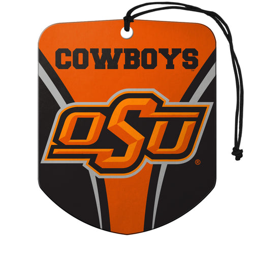 Oklahoma State Cowboys Air Freshener Shield Design 2 Pack - Special Order - 10