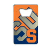 Syracuse Orange Bottle Opener Credit Card Style - Special Order - Team Promark