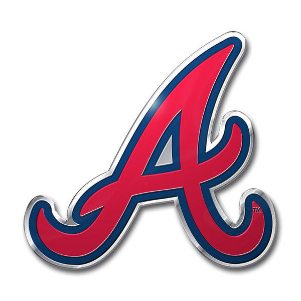 Atlanta Braves Auto Emblem Color - Team Promark