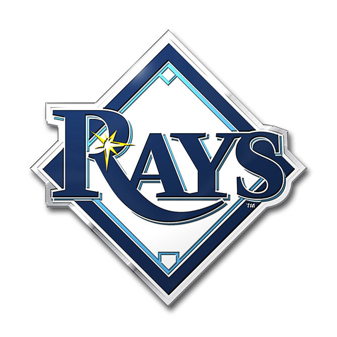 Tampa Bay Rays Auto Emblem - Color - Team Promark