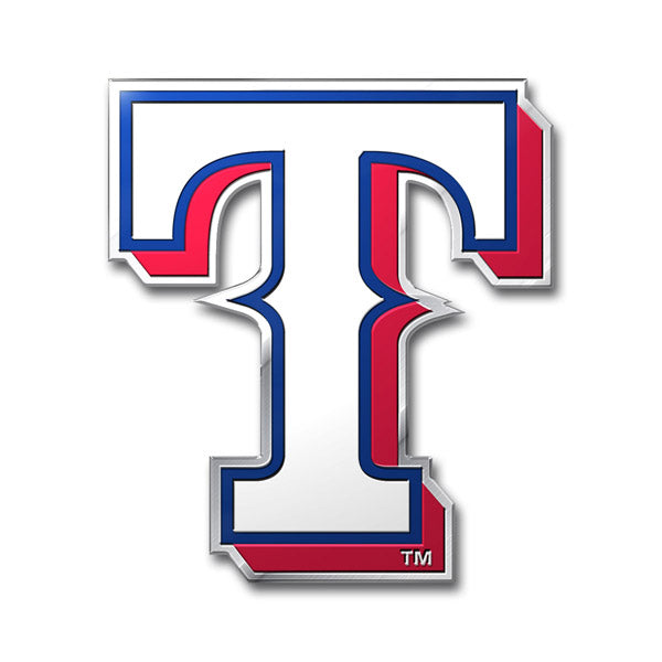 Texas Rangers Auto Emblem Color - Team Promark