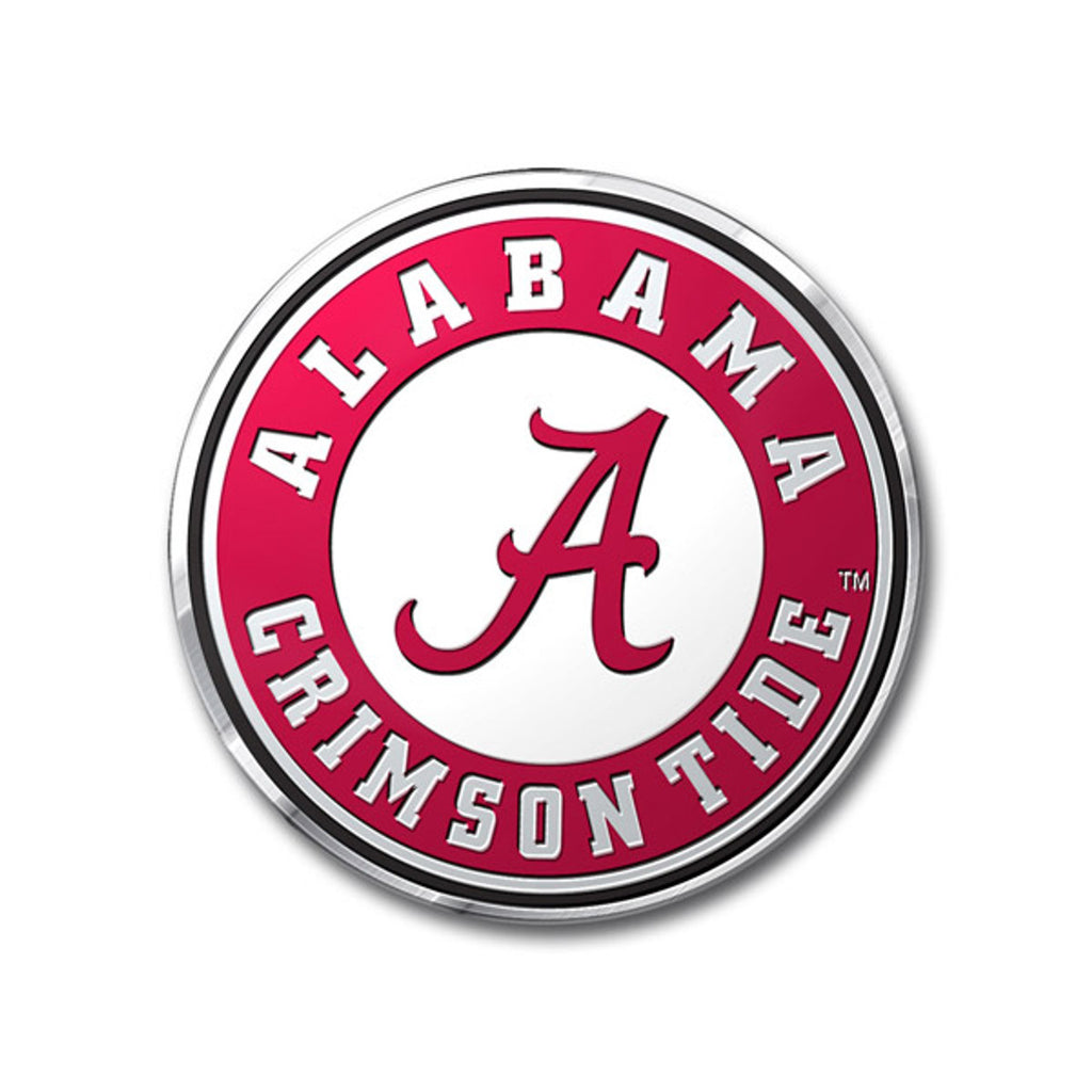 Alabama Crimson Tide Auto Emblem - Color - Team Promark