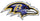 Baltimore Ravens Auto Emblem - Color -