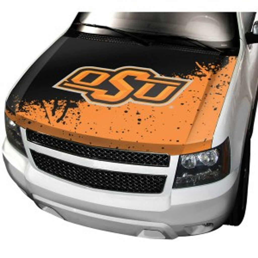 Oklahoma State Cowboys Auto Cover Hood Style CO - Team Promark