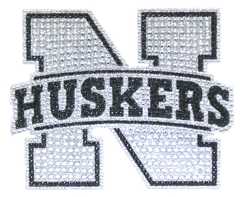 Nebraska Cornhuskers Auto Emblem Rhinestone Bling CO - Team Promark