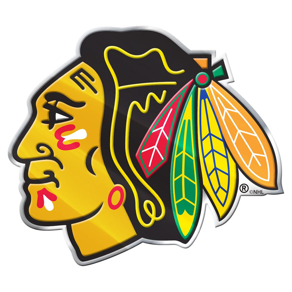 Chicago Blackhawks Auto Emblem - Color - Team Promark