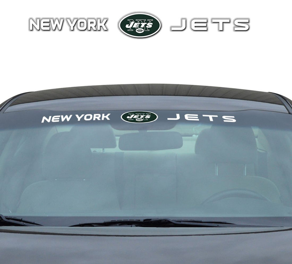 New York Jets Decal 35x4 Windshield - Team Promark