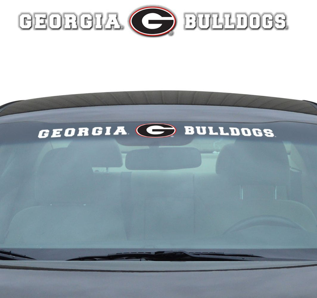 Georgia Bulldogs Decal 35x4 Windshield - Team Promark