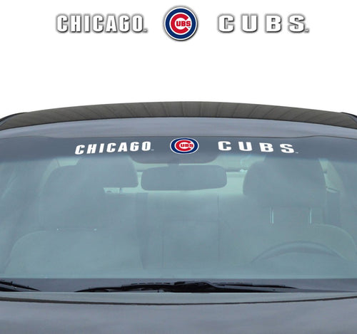 Chicago Cubs Decal 35x4 Windshield - Team Promark