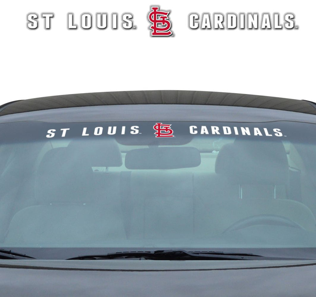 St. Louis Cardinals Decal 35x4 Windshield - Team Promark