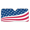 American Flag Auto Sun Shade - Team Promark