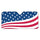 American Flag Auto Sun Shade - Team Promark