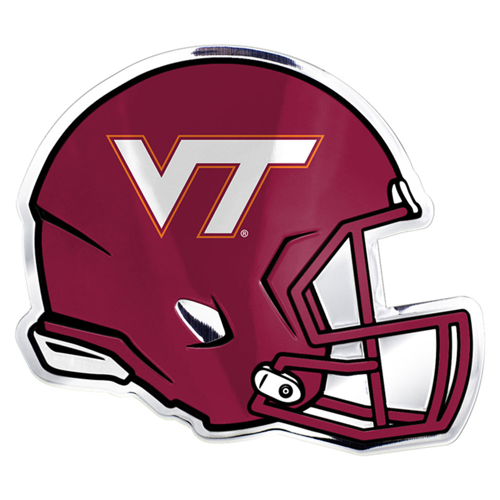 Virginia Tech Hokies Auto Emblem Helmet Design - Team Promark