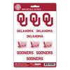Oklahoma Sooners Decal Set Mini 12 Pack - Team Promark