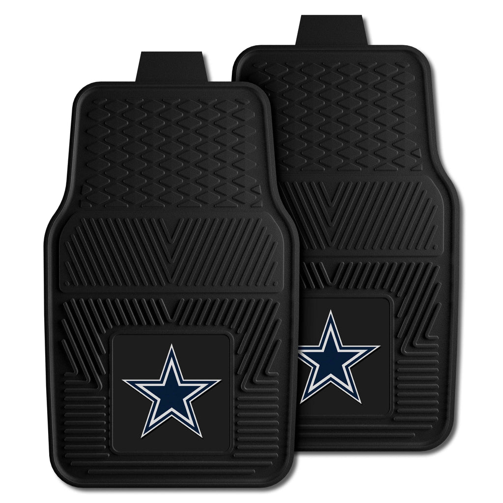 Fanmats - NFL - Dallas Cowboys 2-pc Vinyl Car Mat Set 17''x27''