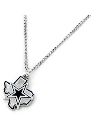 Dallas Cowboys Necklace State Design - Aminco