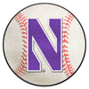 Fanmats - Northwestern University Baseball Mat 27'' diameter