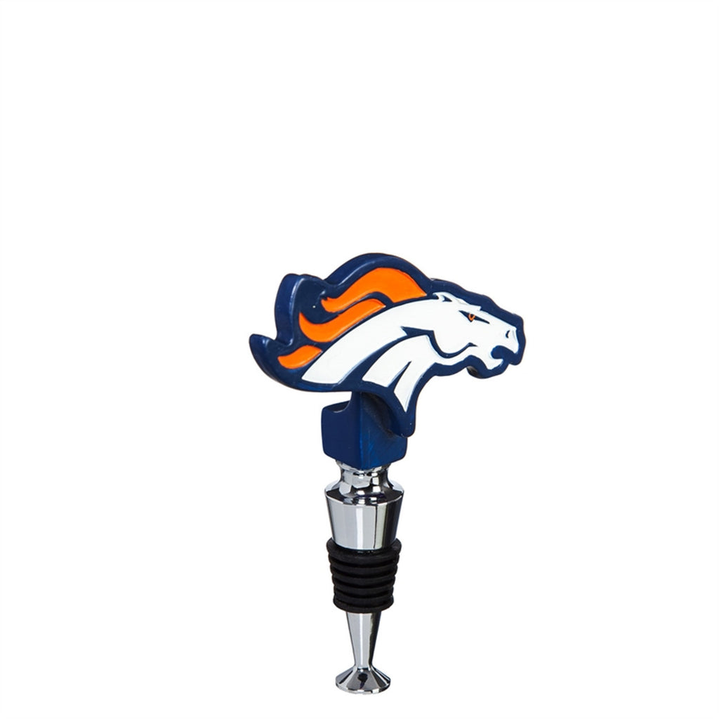 Denver Broncos Wine Bottle Stopper Logo - Special Order - EVERGREEN