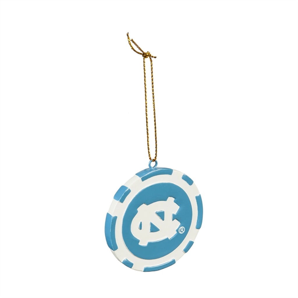 North Carolina Tar Heels Ornament Game Chip - EVERGREEN