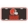 Cleveland Browns License Plate Plastic - 0.25