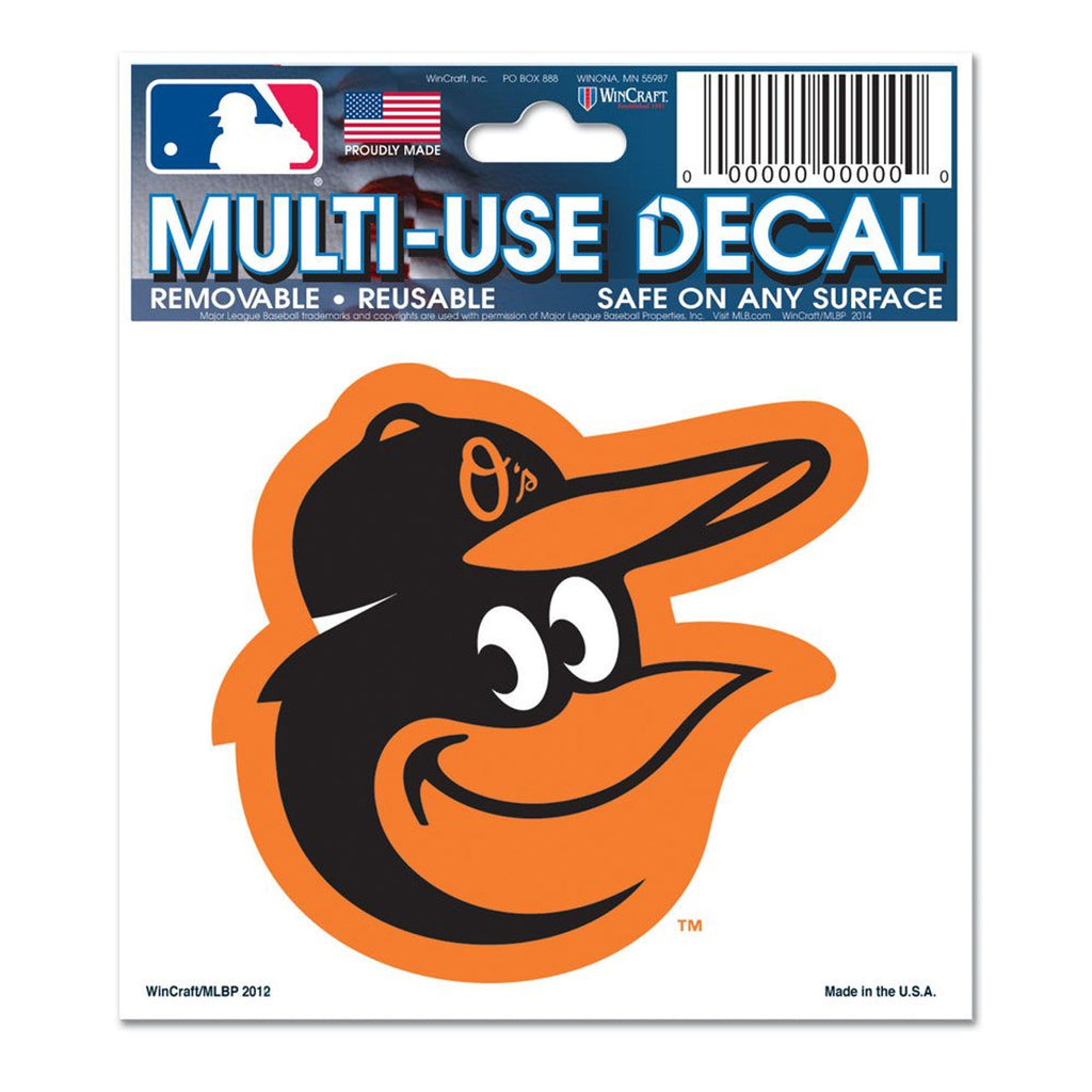 Baltimore Orioles Decal 3x4 Multi Use - Wincraft