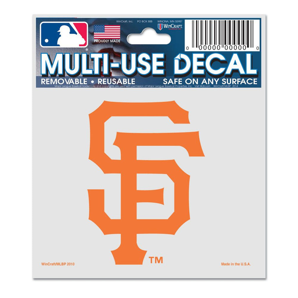 San Francisco Giants Decal 3x4 Multi Use - Wincraft