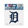 Detroit Tigers Decal 3x4 Multi Use White - WinCraft