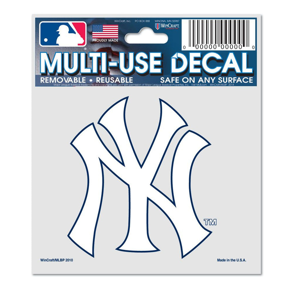 New York Yankees Decal 3x4 Multi Use - Wincraft