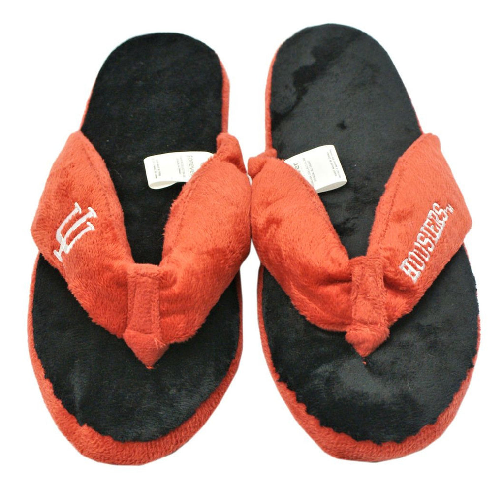 Indiana Hoosiers Slipper - Women Thong Flip Flop - (1 Pair) - M - Forever Collectibles