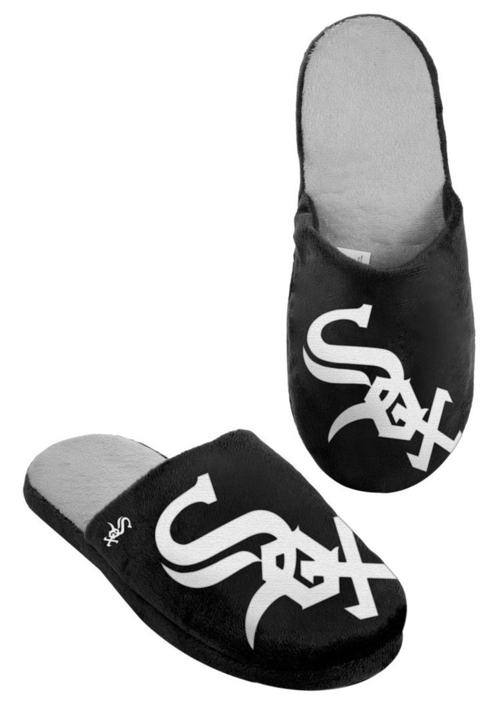 Chicago White Sox Slipper - Men Big Logo - (1 Pair) - M - Forever Collectibles