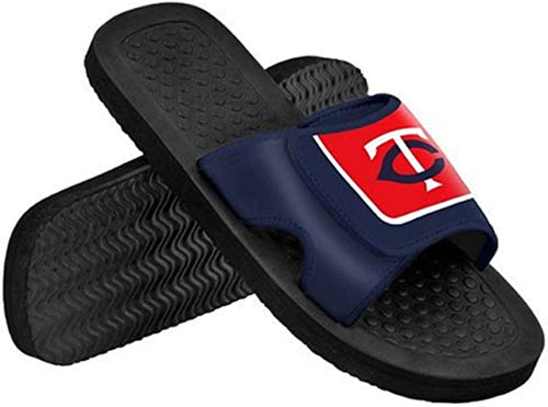 Minnesota Twins Men Shower Slide Flip Flop - (1 Pair) - M -